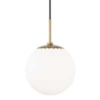 Mitzi Paige Pendant in Aged Brass