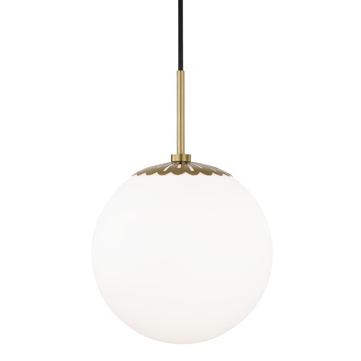 Mitzi Paige Pendant in Aged Brass