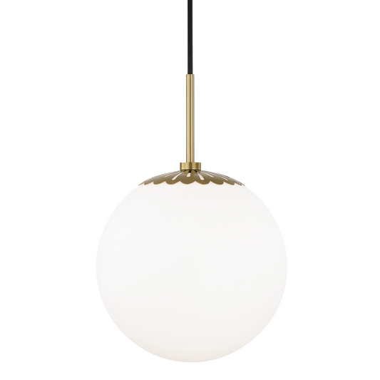 Mitzi Paige Pendant in Aged Brass