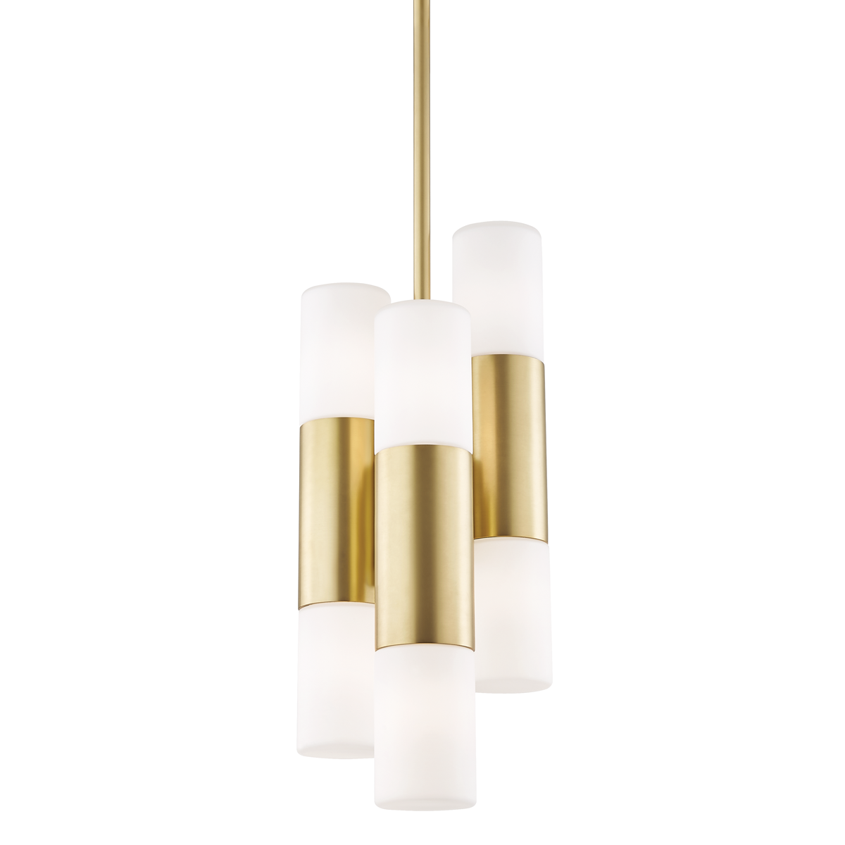 Mitzi Lola Pendant in Aged Brass