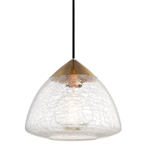 Mitzi Maya Pendant in Aged Brass