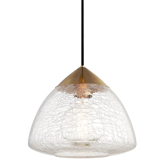 Mitzi Maya Pendant in Aged Brass