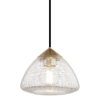 Mitzi Maya Pendant in Aged Brass
