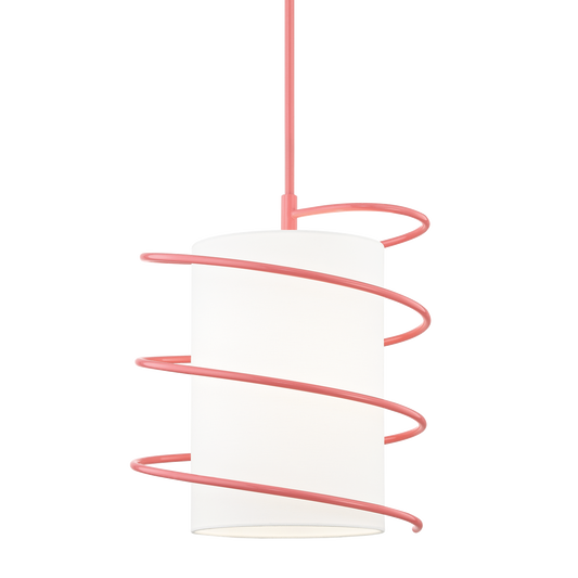 Mitzi Carly Pendant in Pink