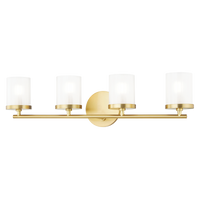 Mitzi Ryan Bath and Vanity in Aged Brass