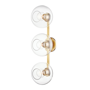 Mitzi Margot Wall Sconce in Aged Brass