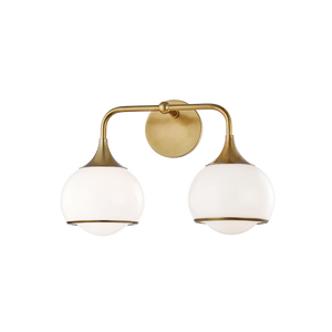 Mitzi Reese Bath and Vanity in Aged Brass