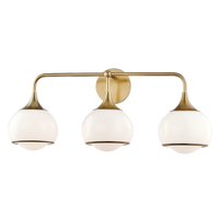 Mitzi Reese Bath and Vanity in Aged Brass