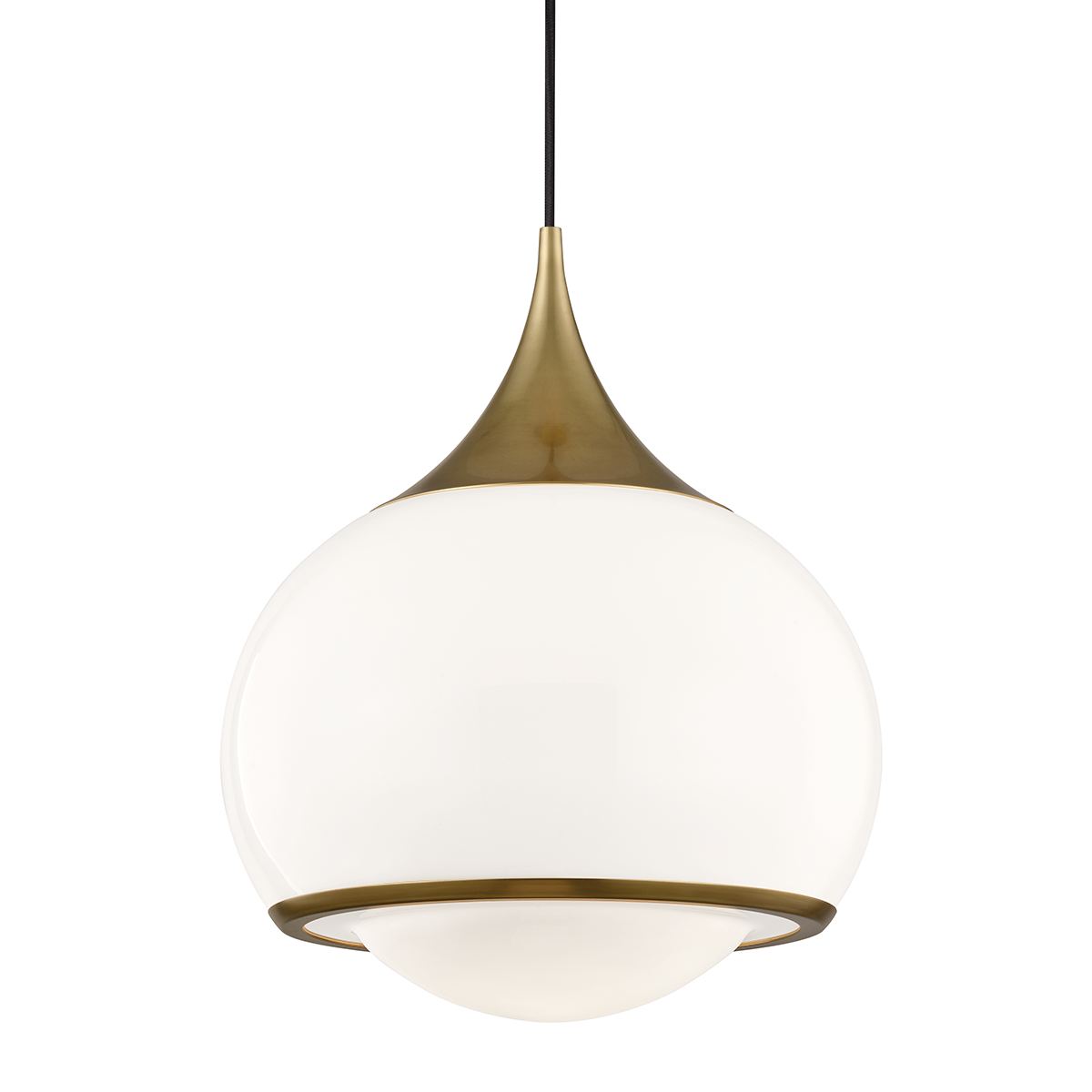 Mitzi Reese Pendant in Aged Brass