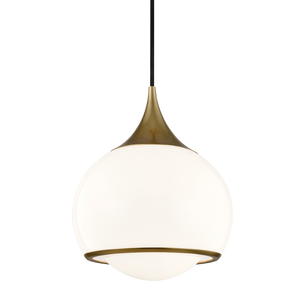 Mitzi Reese Pendant in Aged Brass