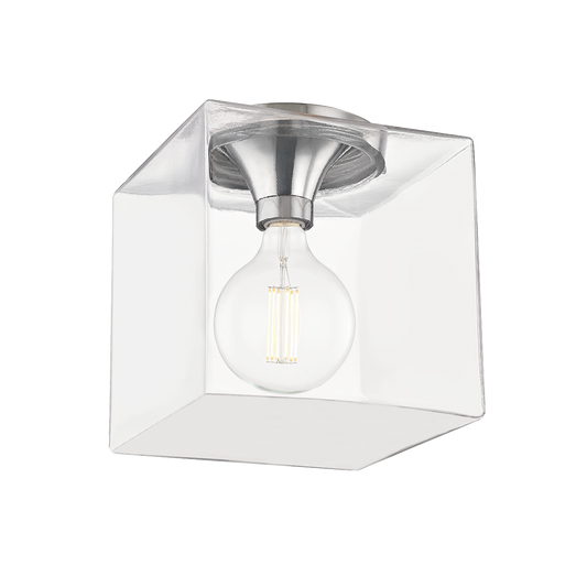 Mitzi Grace Flush Mount in Polished Nickel