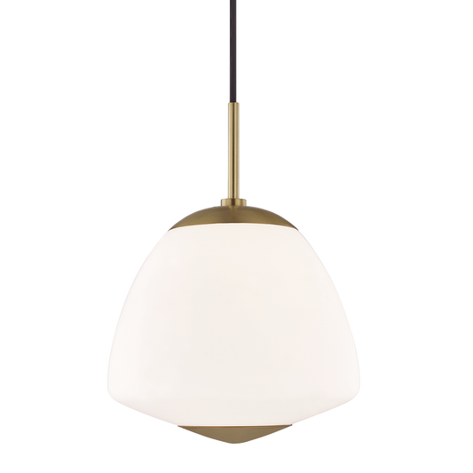 Mitzi Jane Pendant in Aged Brass