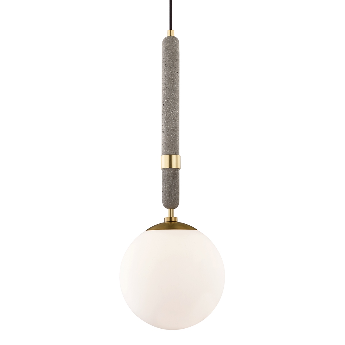 Mitzi Brielle Pendant in Aged Brass