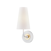 Mitzi Merri Wall Sconce in Aged Brass/soft Off White