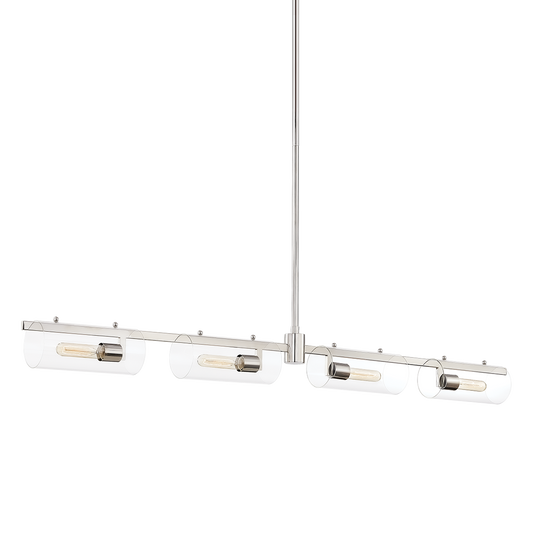 Mitzi Ariel Linear in POLISHED NICKEL