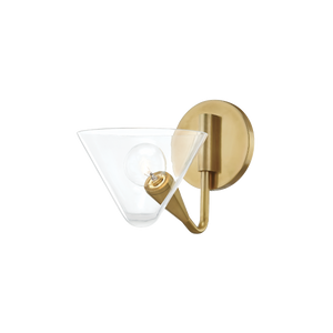 Mitzi Isabella Wall Sconce in Aged Brass