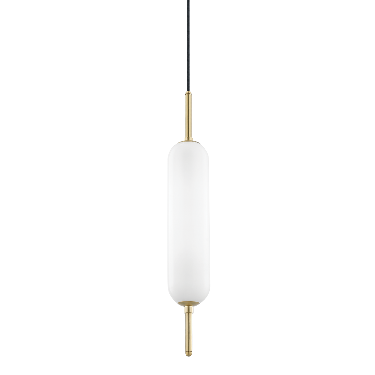 Mitzi Miley Pendant in Aged Brass