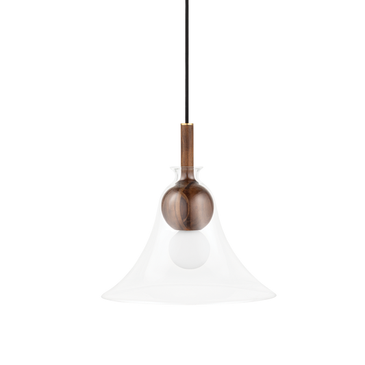 Mitzi Dani Pendant in Aged Brass