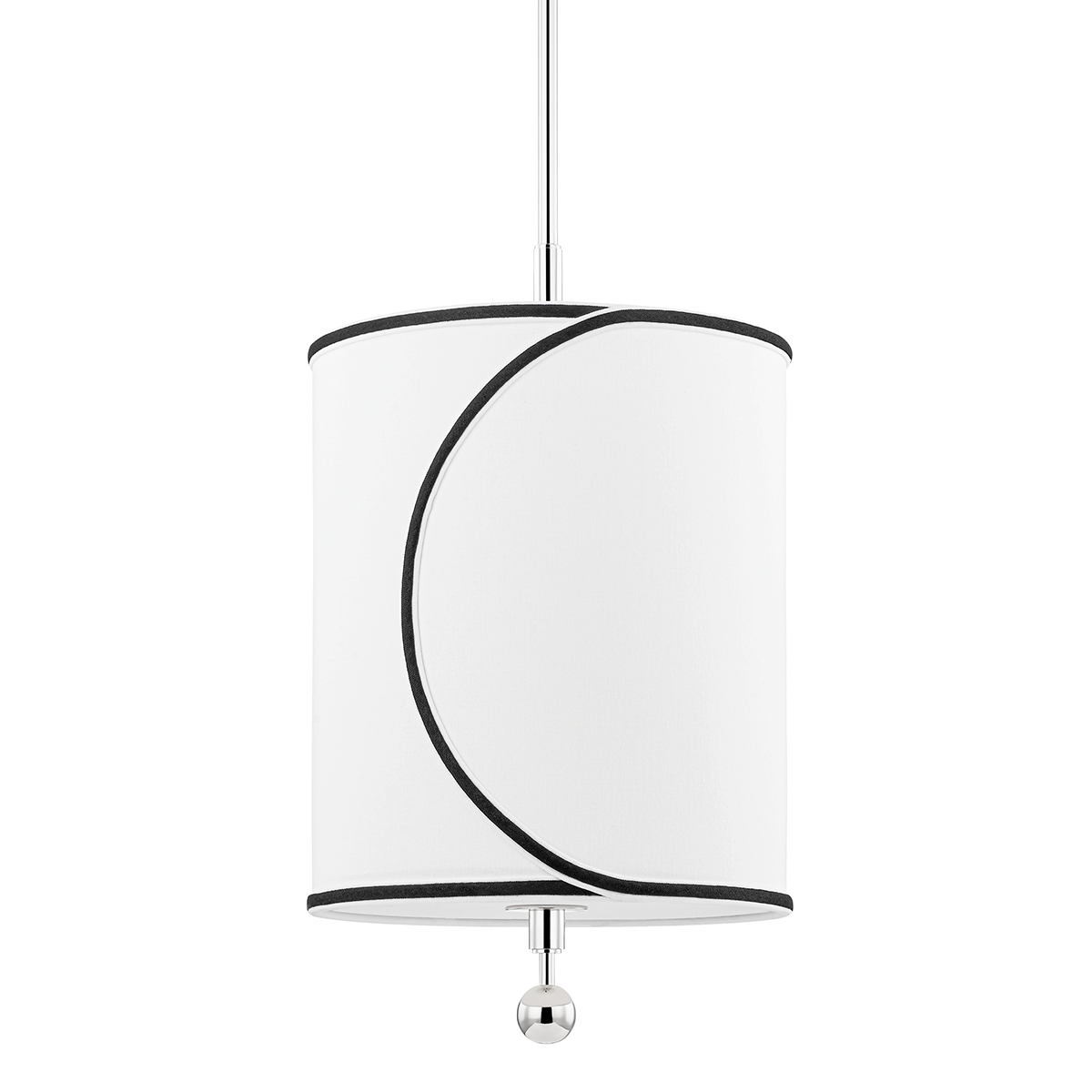 Mitzi Zara Pendant in Polished Nickel