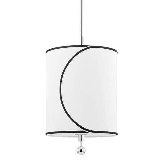 Mitzi Zara Pendant in Polished Nickel