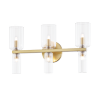 Mitzi Tabitha Bath and Vanity in Aged Brass