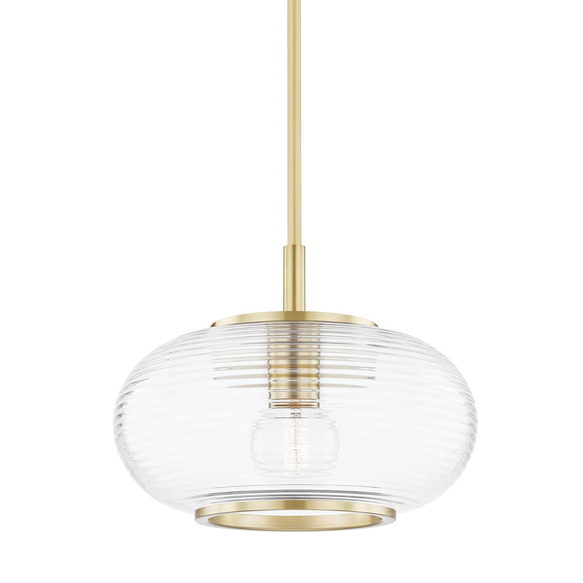 Mitzi Maggie Pendant in Aged Brass