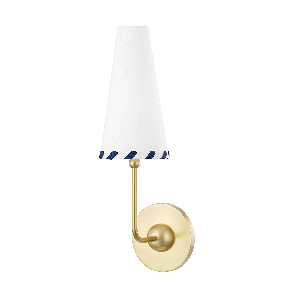 Mitzi Cassie Wall Sconce in Aged Brass