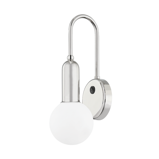 Mitzi Gabby Wall Sconce in Polished Nickel