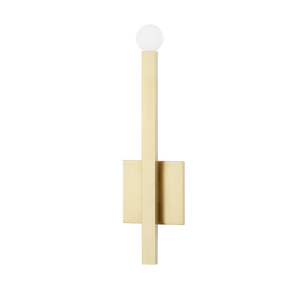 Mitzi Dona Wall Sconce in Aged Brass