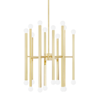 Mitzi Dona Chandelier in Aged Brass