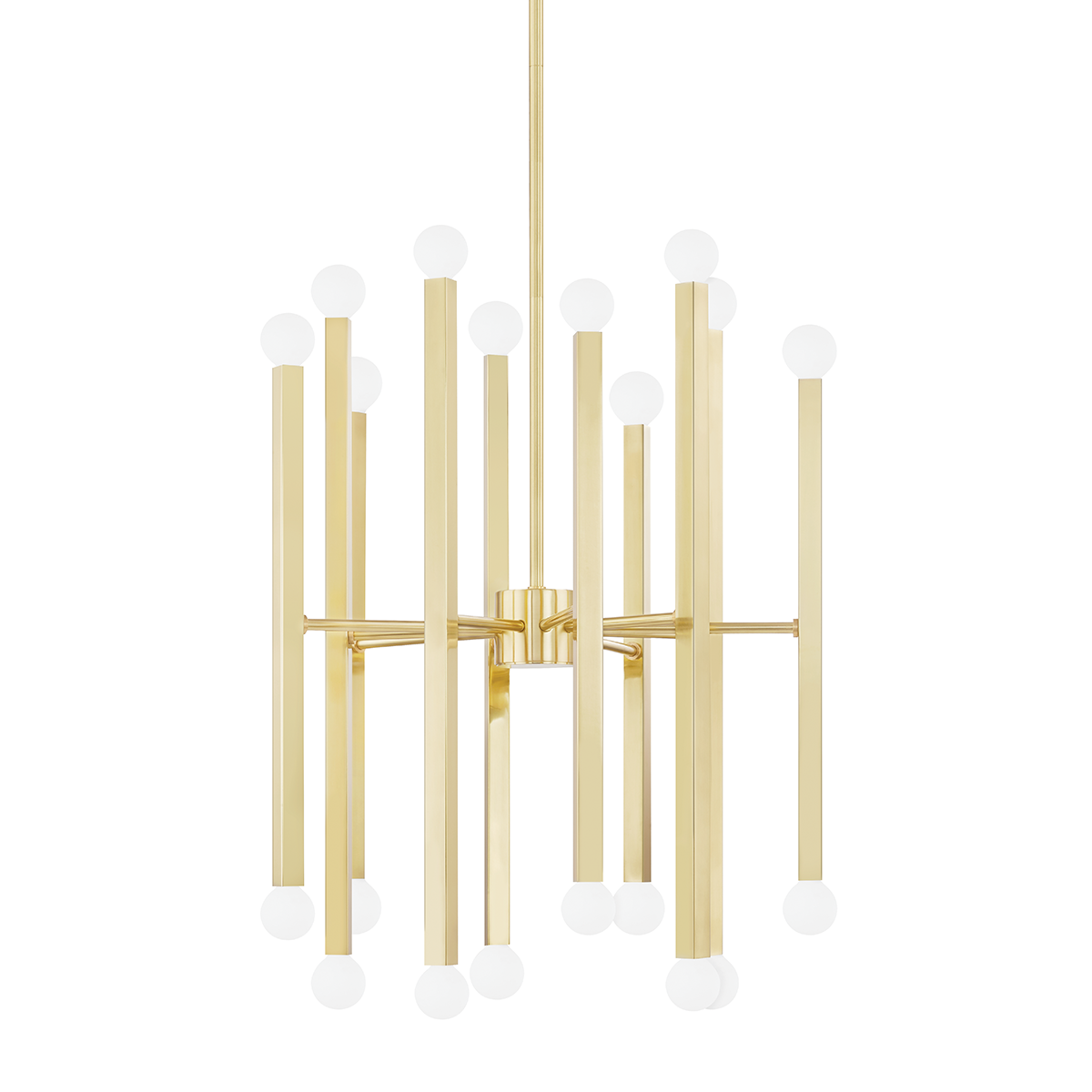 Mitzi Dona Chandelier in Aged Brass