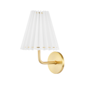 Mitzi Demi Wall Sconce in Aged Brass