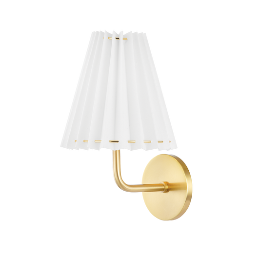 Mitzi Demi Wall Sconce in Aged Brass