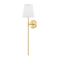 Mitzi Demi Wall Sconce in Aged Brass