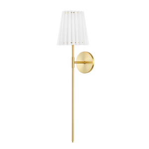 Mitzi Demi Wall Sconce in Aged Brass