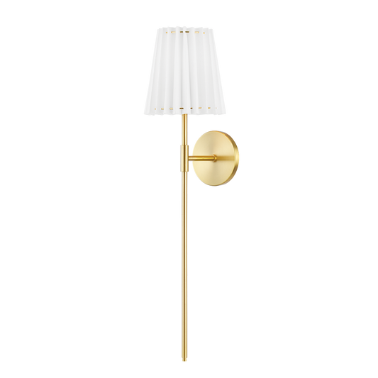 Mitzi Demi Wall Sconce in Aged Brass