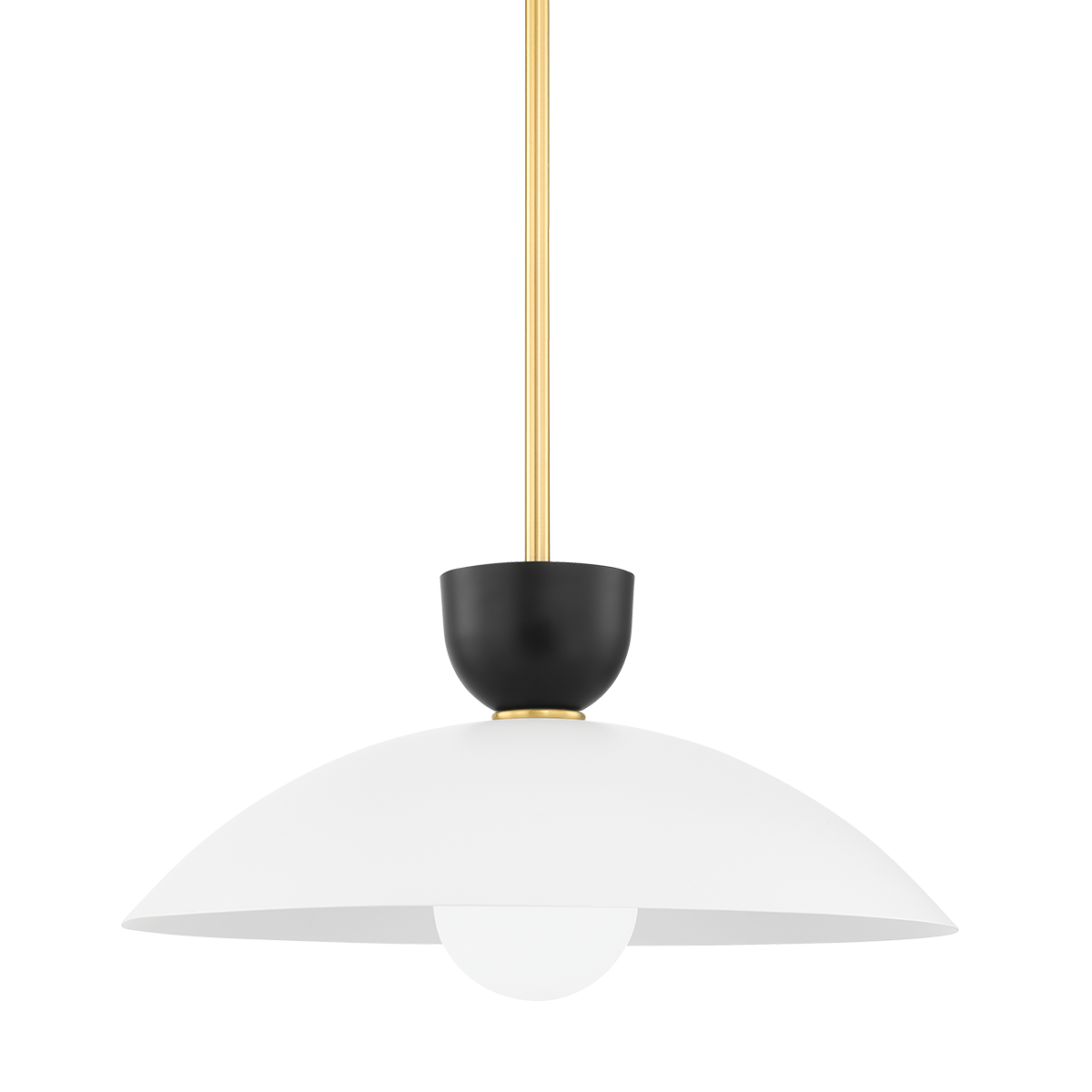 Mitzi Whitley Pendant in Aged Brass