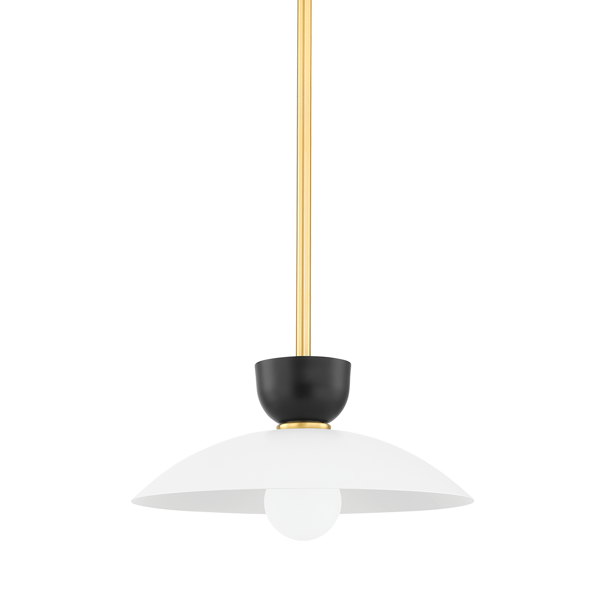 Mitzi Whitley Pendant in Aged Brass