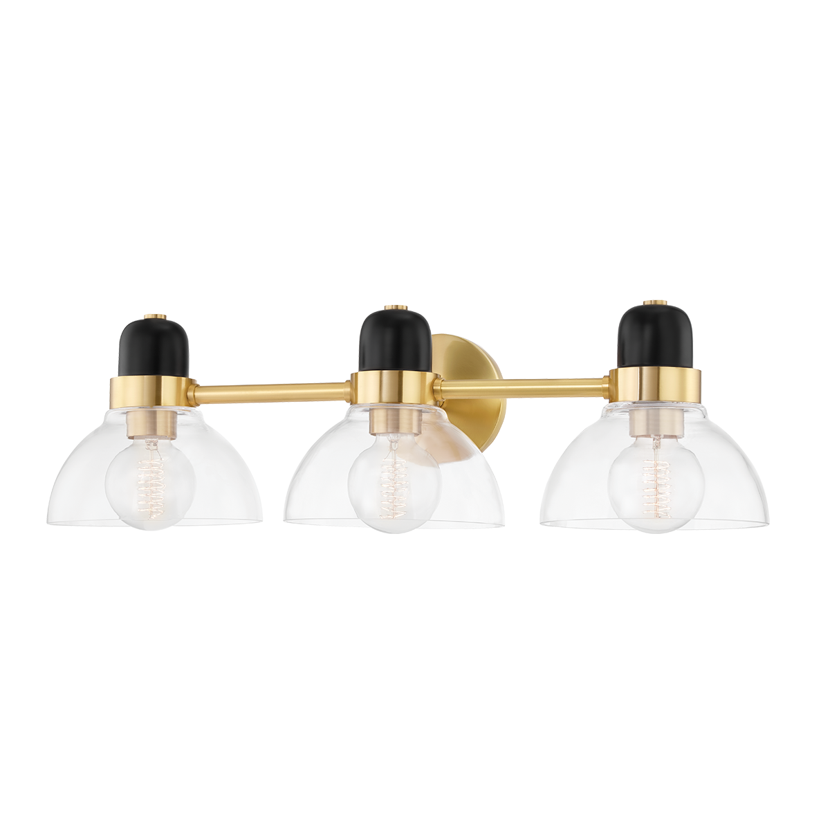 Mitzi Camile Bath and Vanity in Aged Brass