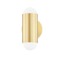 Mitzi Kira Wall Sconce in Aged Brass