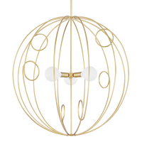 Mitzi Alanis Pendant in Aged Brass
