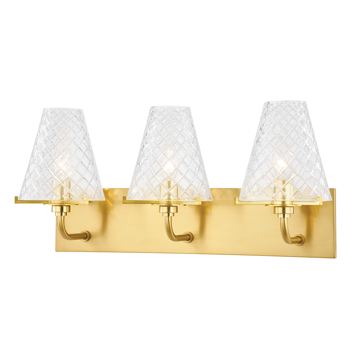 Mitzi Irene Bath and Vanity in Aged Brass