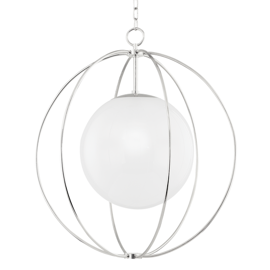 Mitzi Lyla Pendant in Polished Nickel