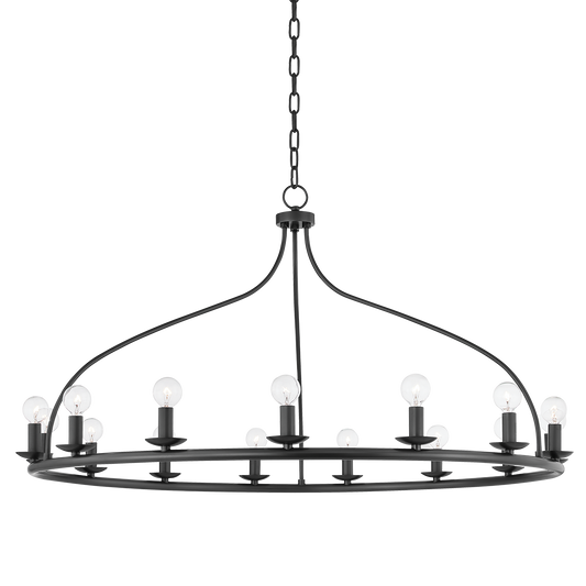 Mitzi Kendra Chandelier in Old Bronze