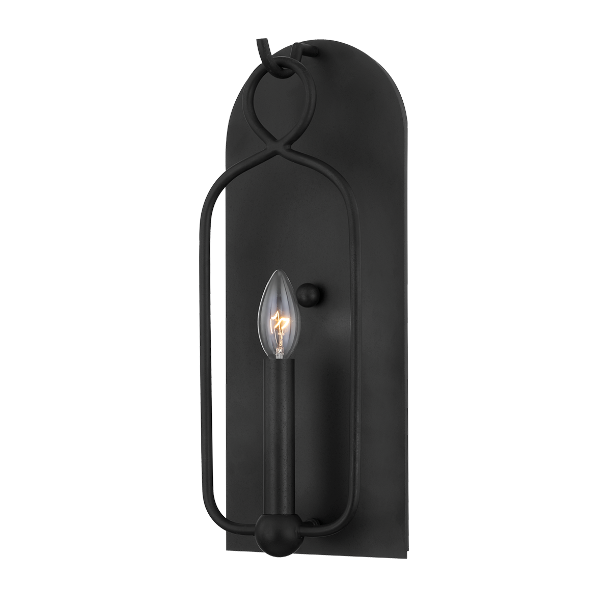 Mitzi Mallory Wall Sconce in Aged Iron