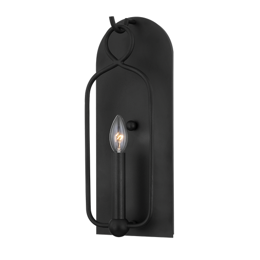 Mitzi Mallory Wall Sconce in Aged Iron