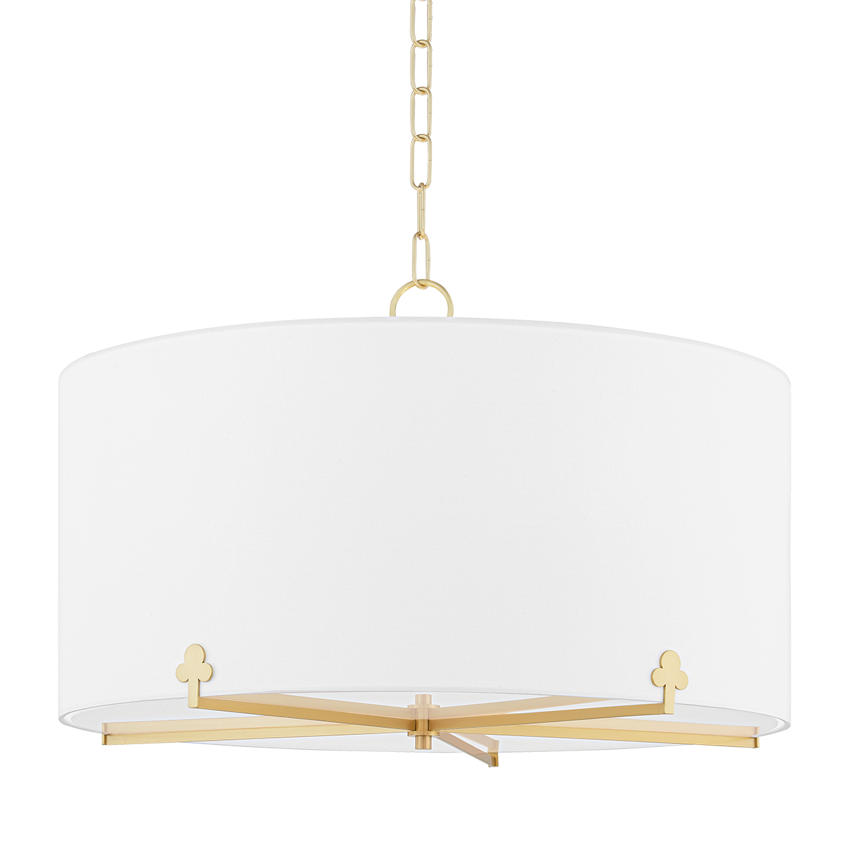 Mitzi Darlene Chandelier in Aged Brass