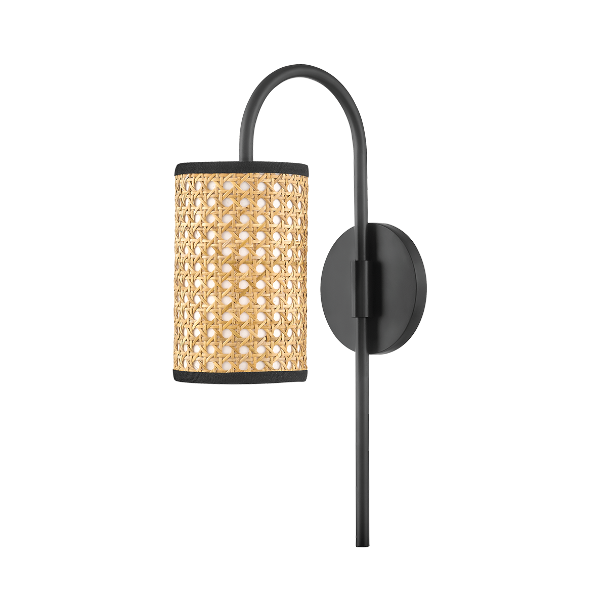 Mitzi Dolores Wall Sconce in Soft Black