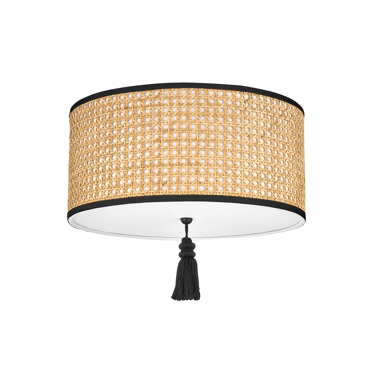 Mitzi Dolores Flush Mount in Soft Black