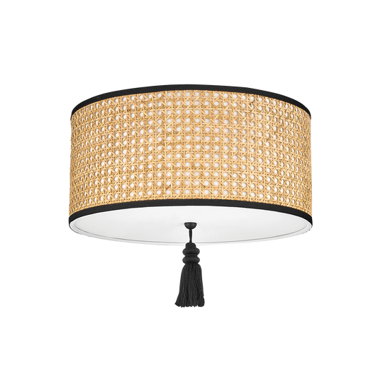 Mitzi Dolores Flush Mount in Soft Black